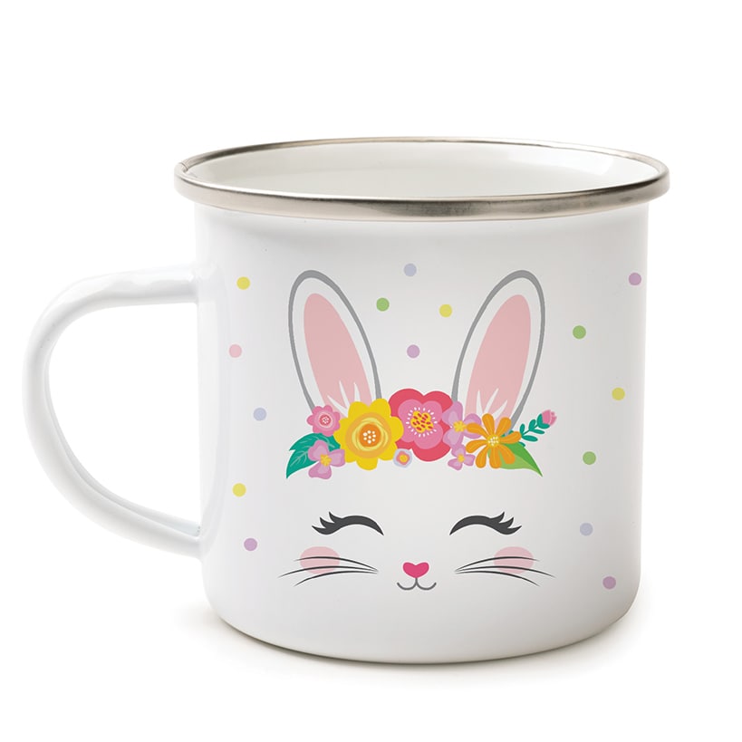 Personalized Easter Bunny Camp Mug