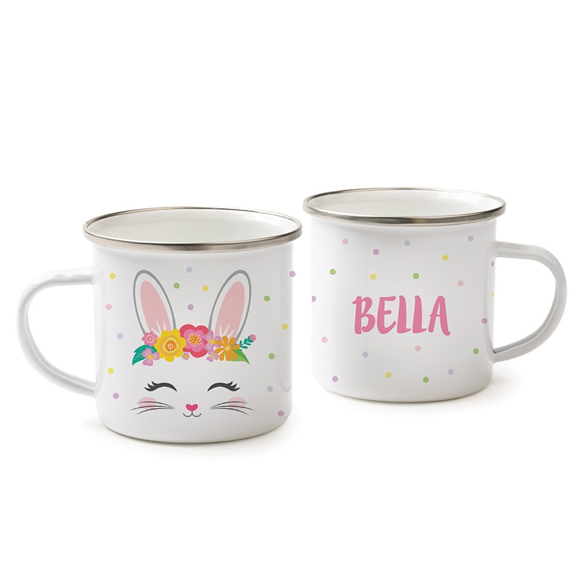 Personalized Easter Bunny Camp Mug