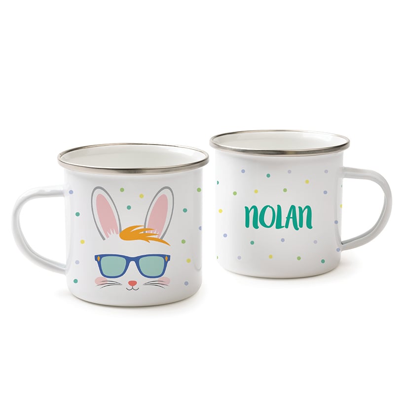 Personalized Easter Bunny Camp Mug