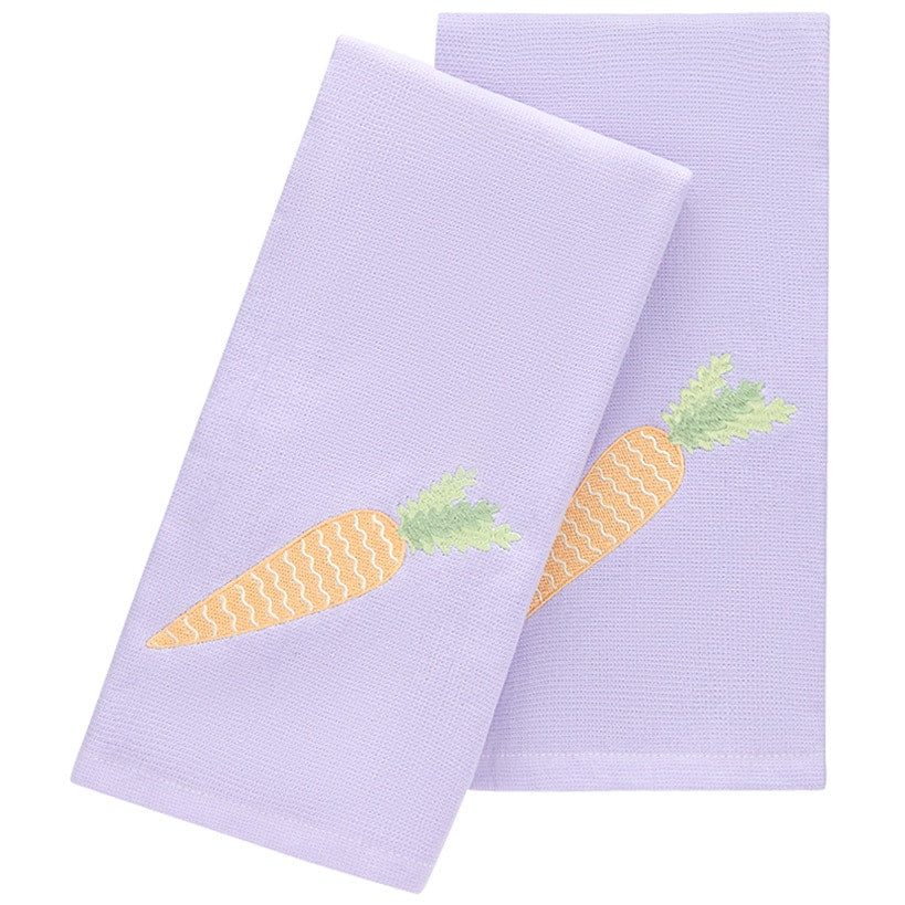 Spring Carrots Shower Curtain, Bath Rug, Hand Towels, Valance, or Hooks