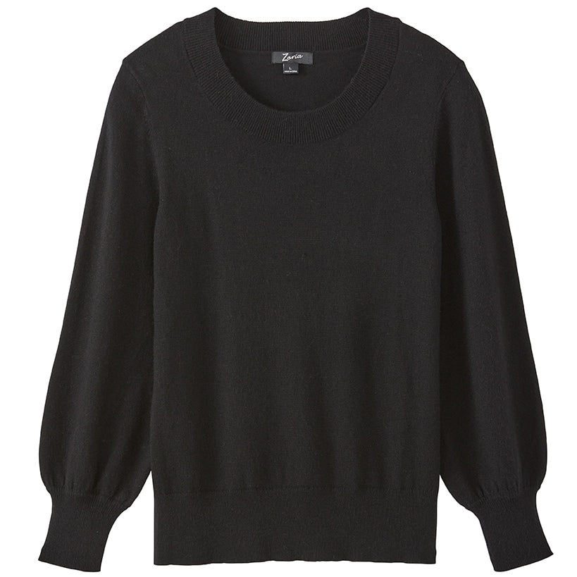 Cashmere Blend Black Sweater