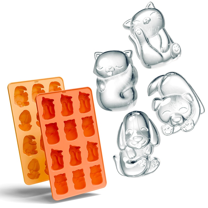 Shaped Ice Cube Trays