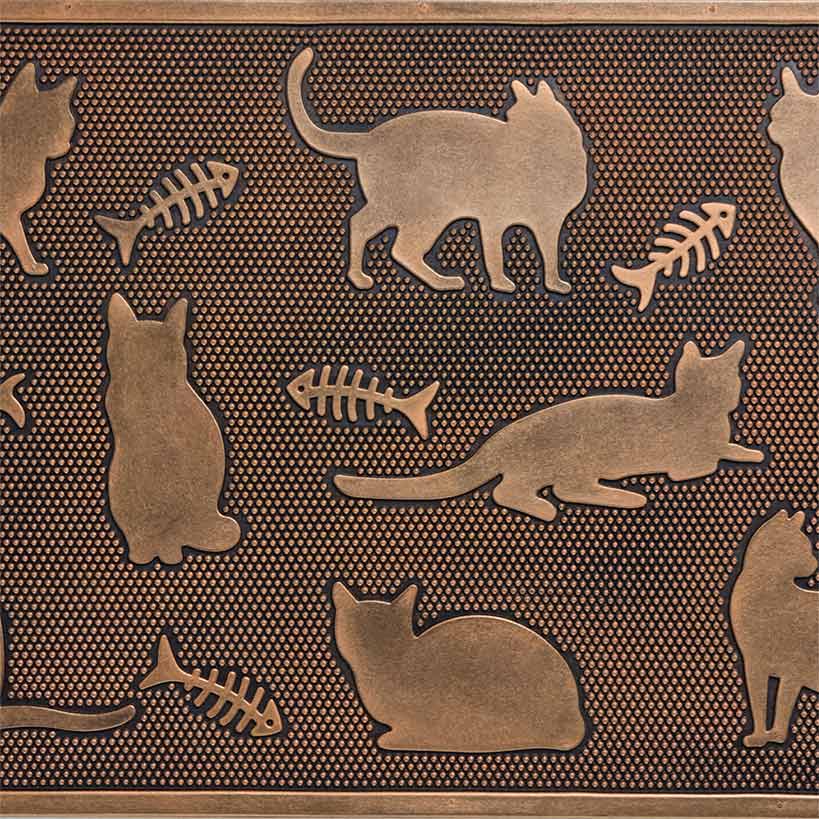 Cats Rubber Doormat