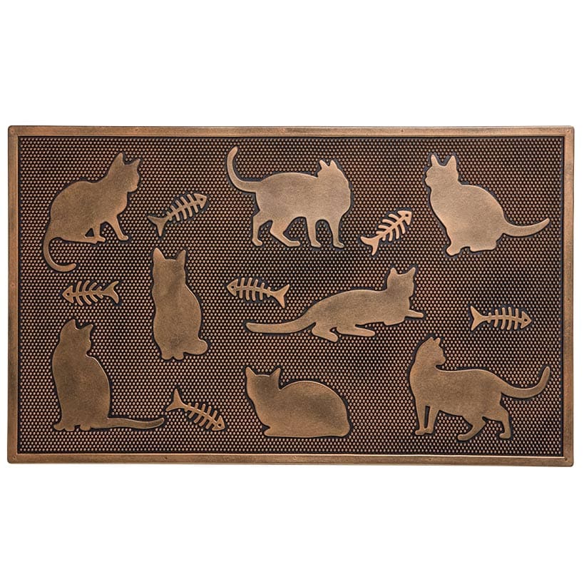 Cats Rubber Doormat
