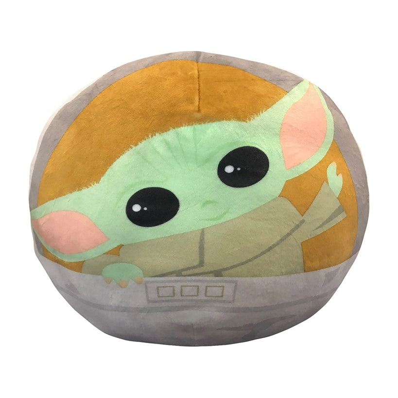 Stuffed Character Round Travel Cloud Pillow