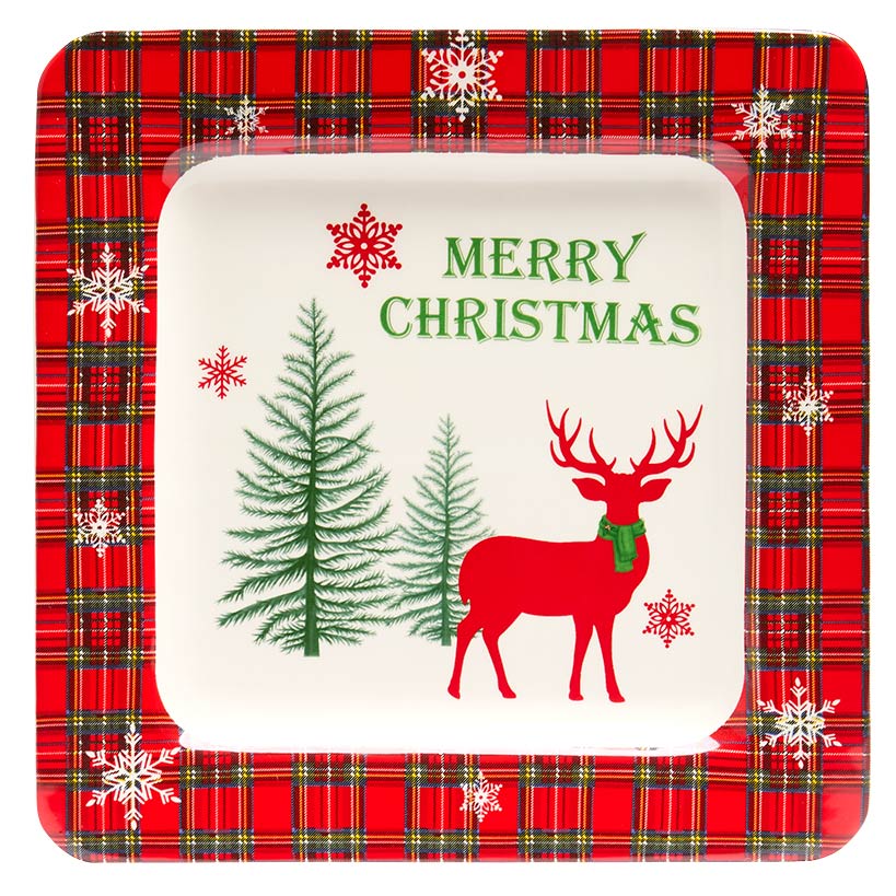 Christmas Deer Kitchen - Magnet, Towels, Tray, or Salt & Pepper Shakers