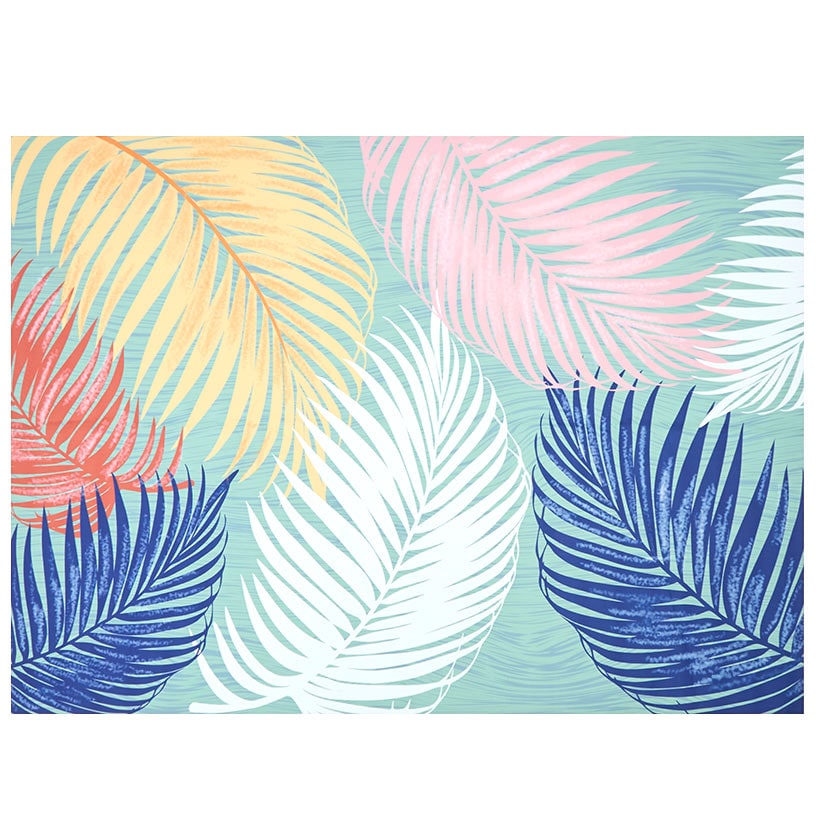 Coastal Print Indoor/Outdoor Area Rug, Accent Rug or Runner Rug