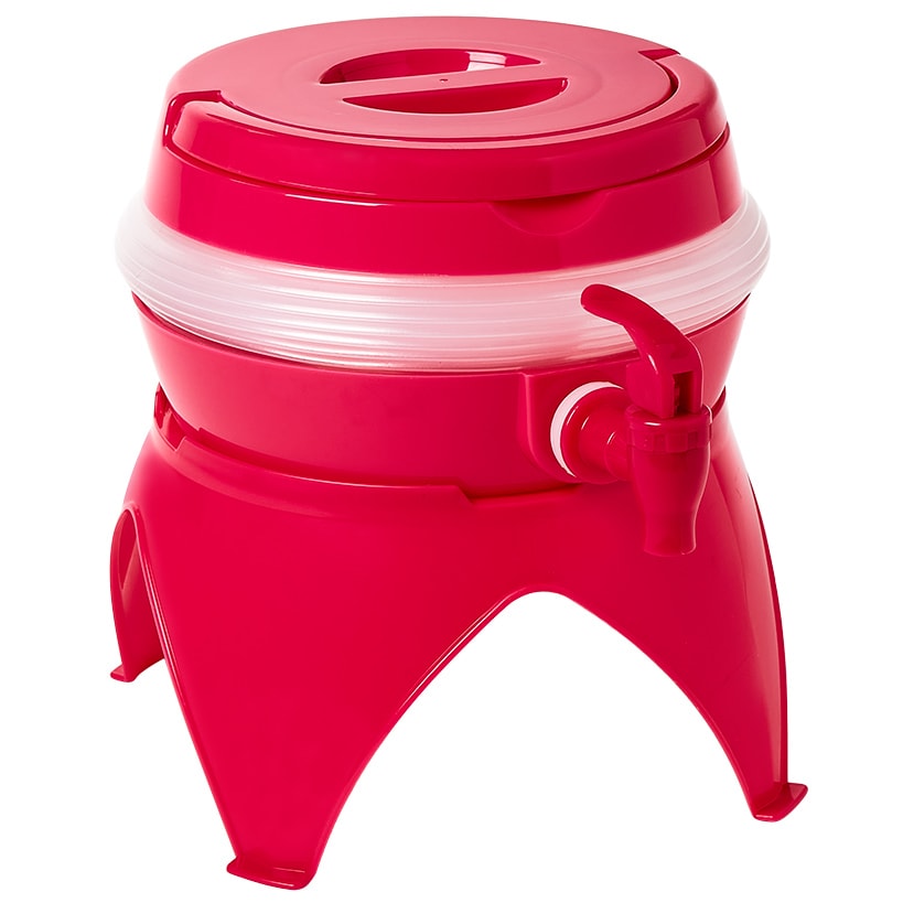 Collapsible Drink Dispenser with Stand - Outdoor, Camping, Party