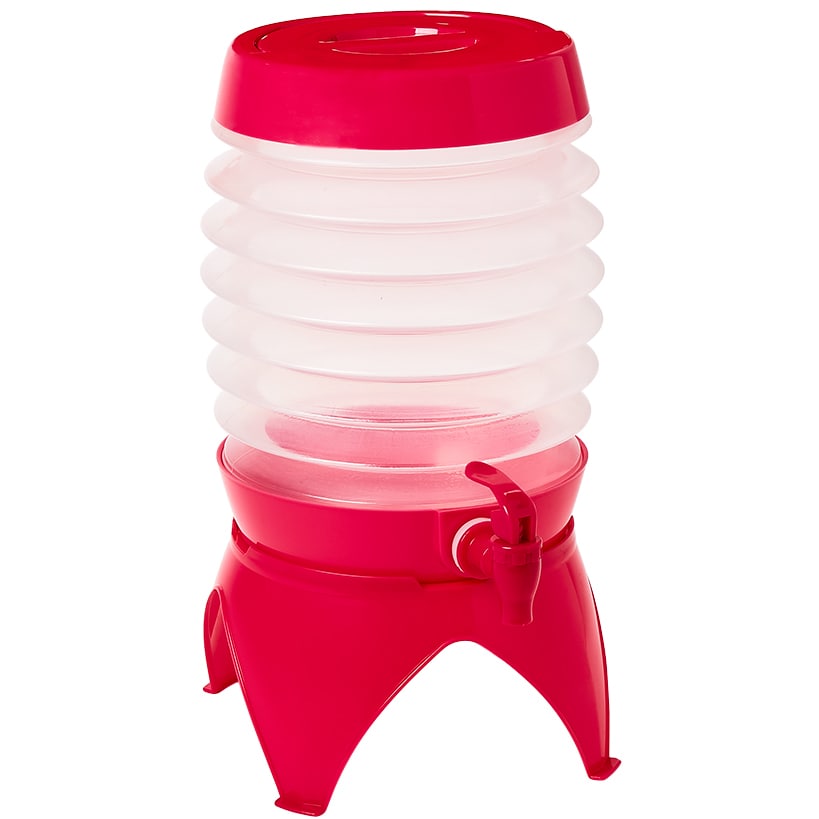 Collapsible Drink Dispenser with Stand - Outdoor, Camping, Party