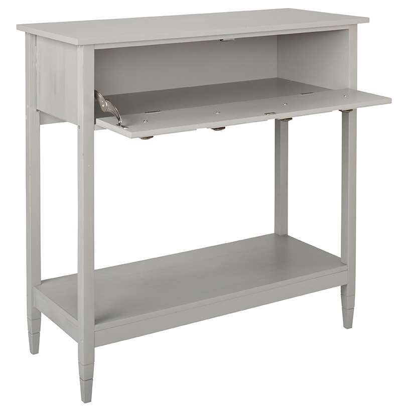 Console Table with Drop-Down Drawer#select-color_gray