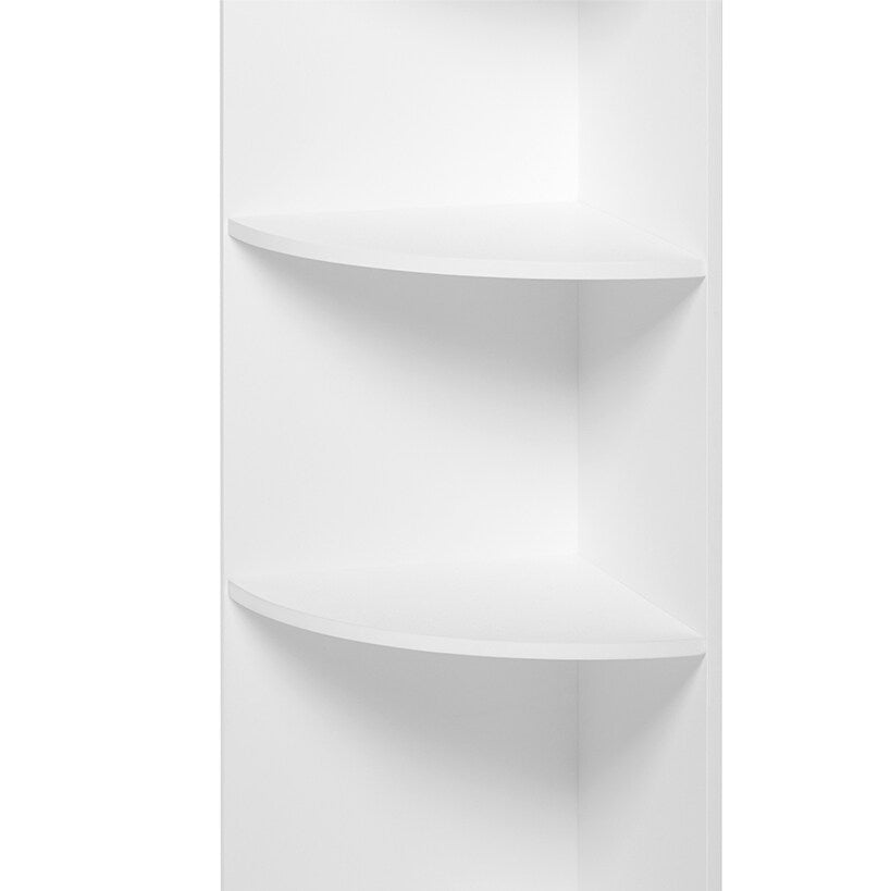 Wood Corner Freestanding Shelf - 5-Tier - 59"H