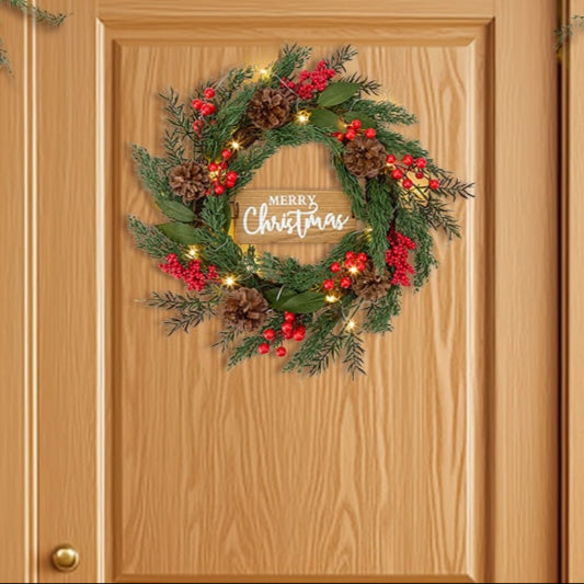 Country Christmas Wreath