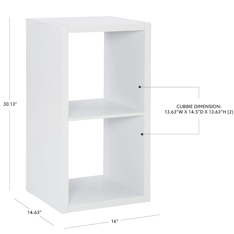 Cube Storage Organizer 2 Cubical
