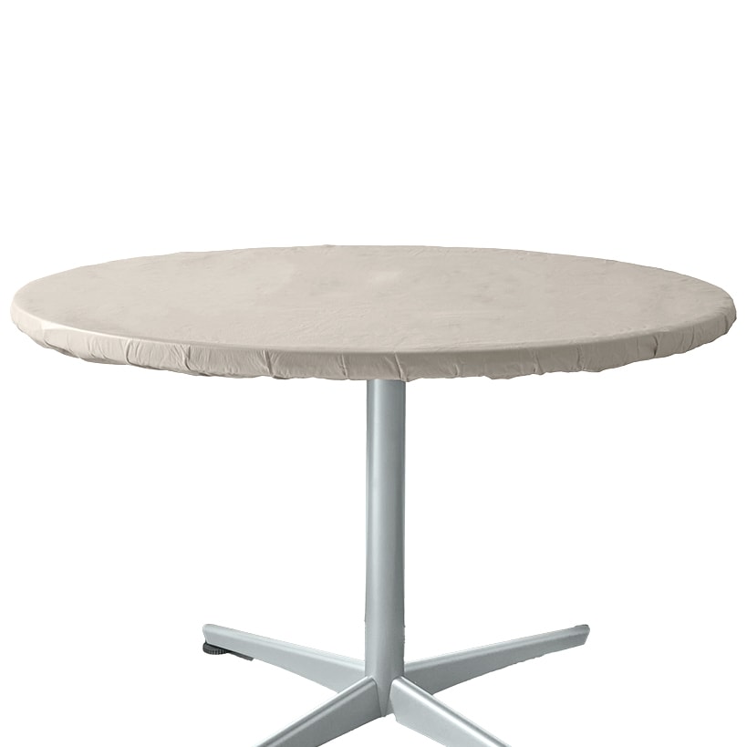 Round Solid Color Custom Fit Tablecloth