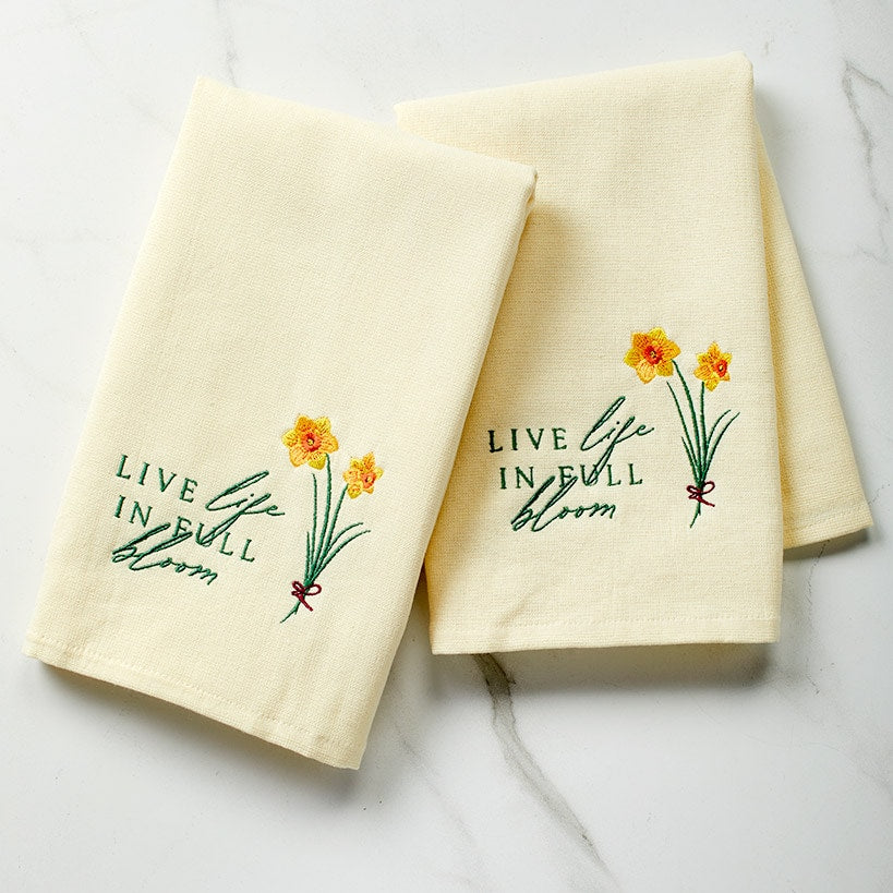 Buffalo Plaid Green Valance or Daffodil Shower Hooks Set of 12