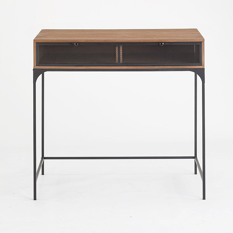 Industrial Farmhouse Style Desk with Storage