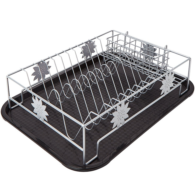 Sunflower Kitchen Decor - Dishrack, Utensil Holder, Paper Towel Holder