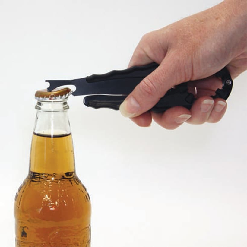 Multiuse Bottle Opener - Beer, Soda, Nail Polish, Glue, and more