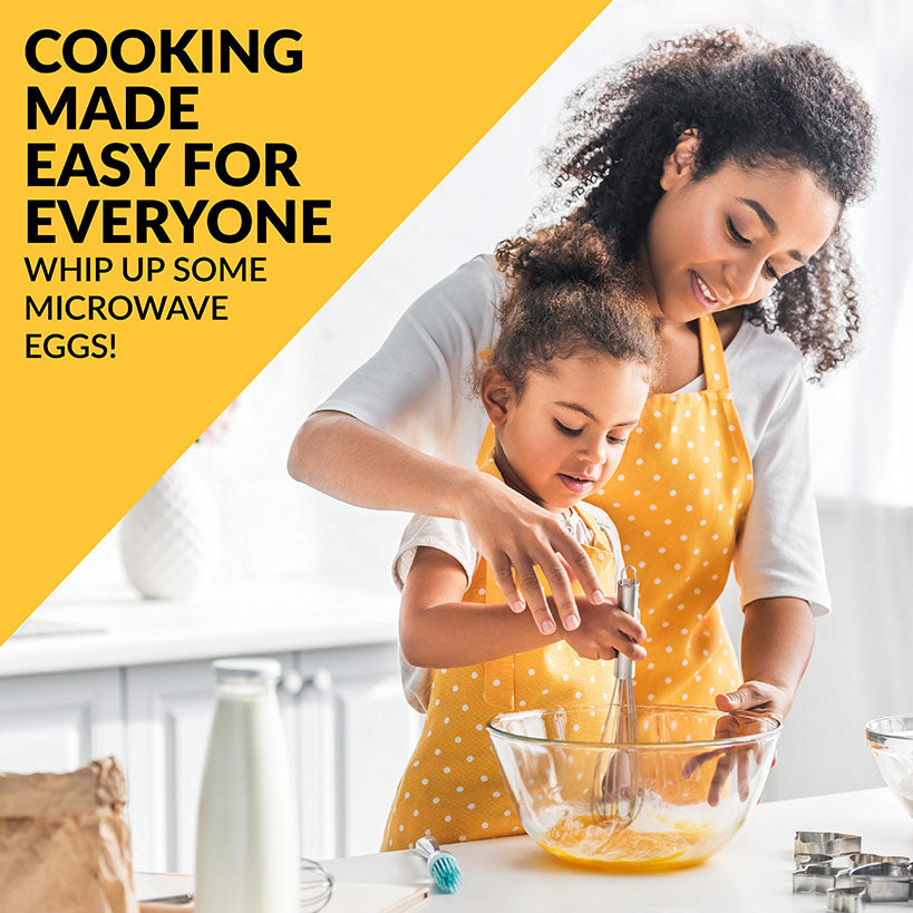 Egg 'n Omelet Cooker - Quick and Fluffy Omelets in Your Microwave