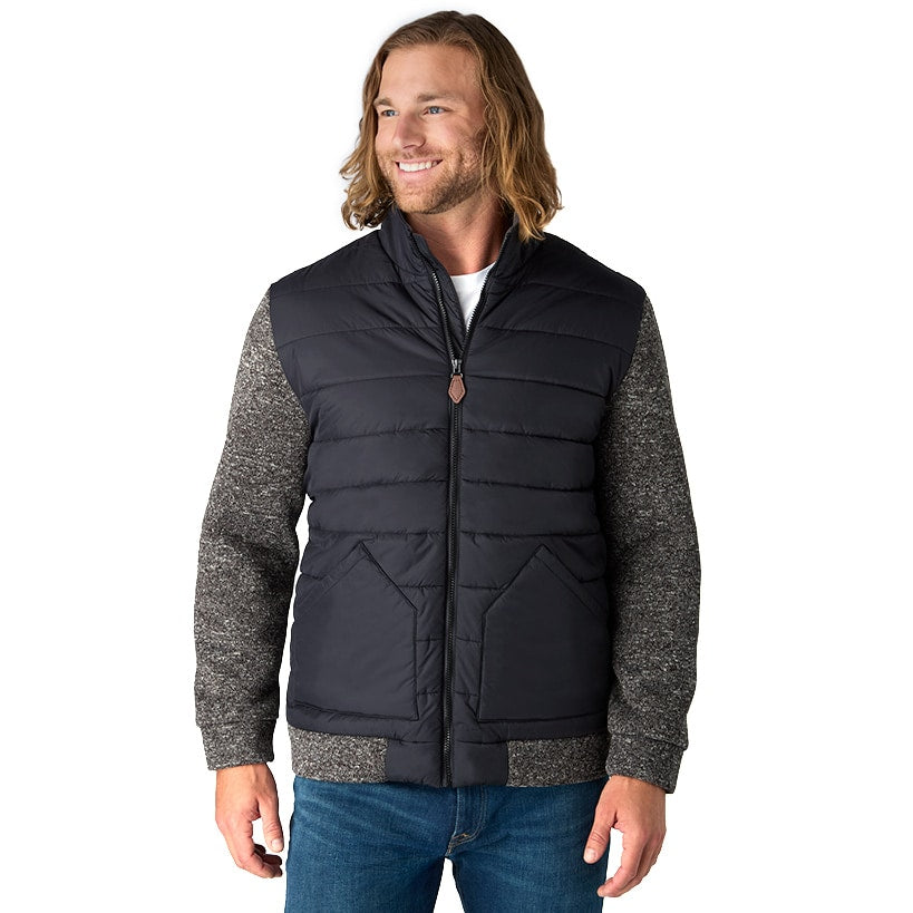 Men's Sweater Fleece Puffer Jacket