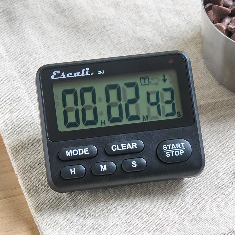 Escali Baking Tools - Deep Fry Thermometer, Compact Thermometer, Loud Timer