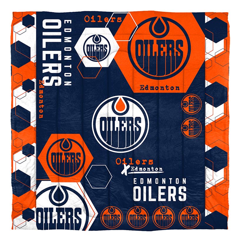 NHL Hexagon Comforter Sets