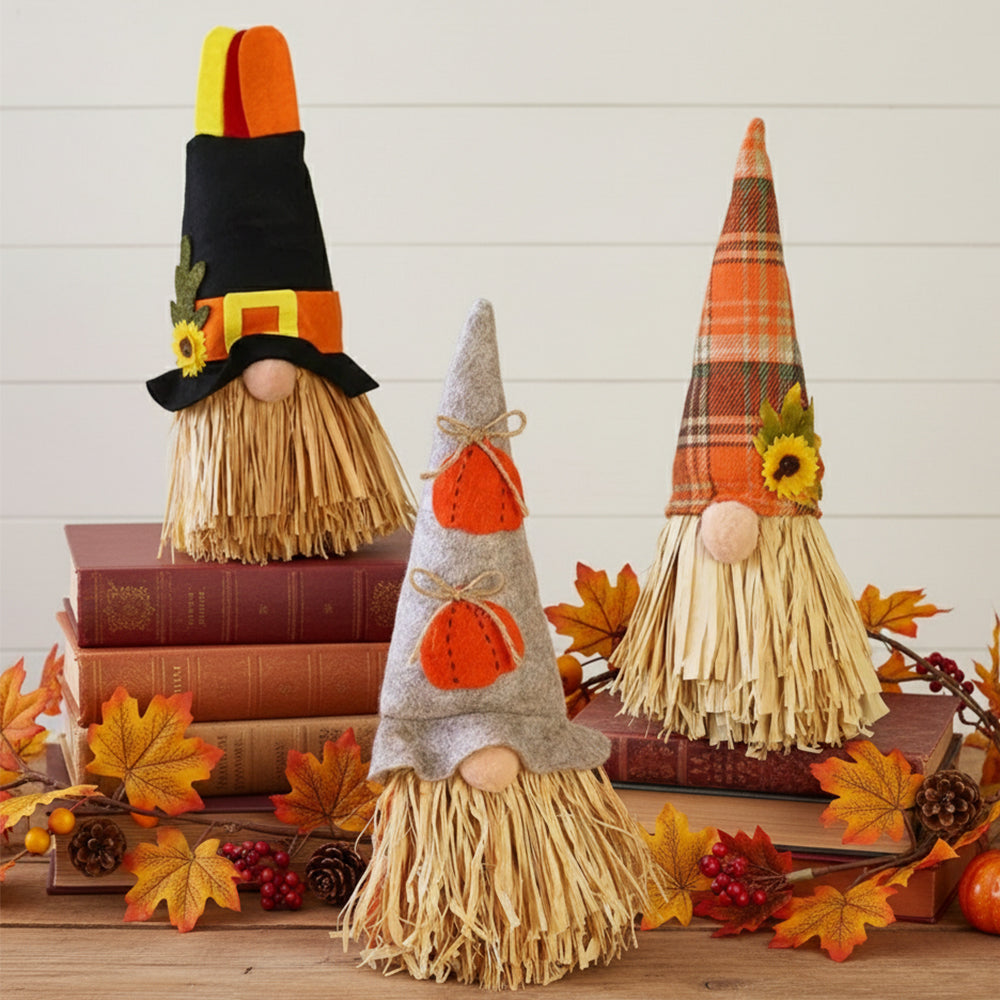 Fall Harvest Gnome Decor