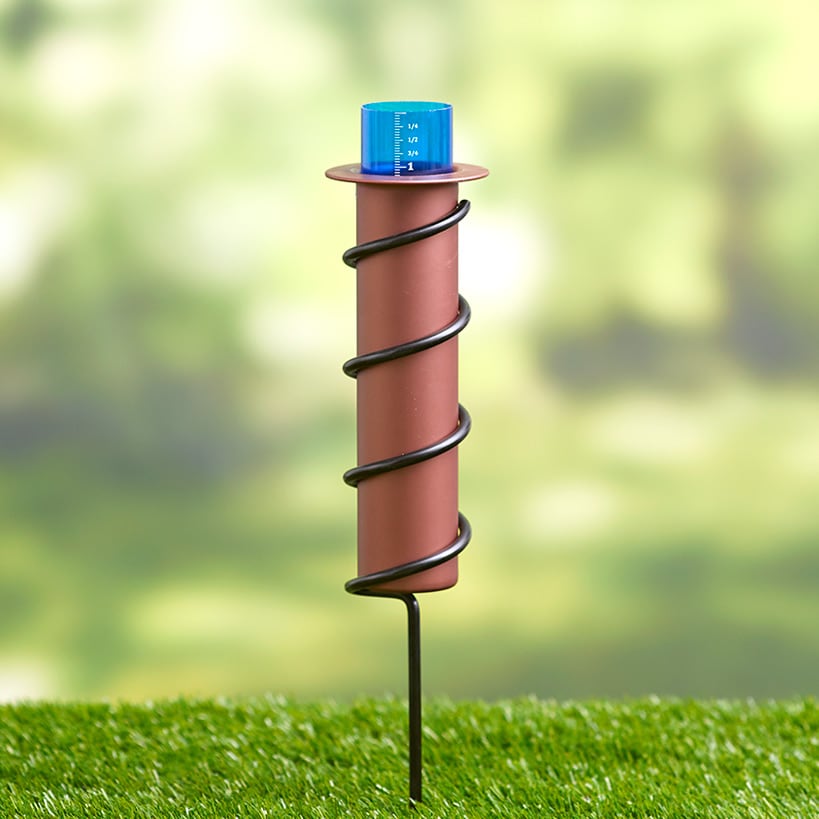 Floating Copper Rain Gauge Stake