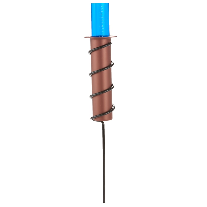 Floating Copper Rain Gauge Stake