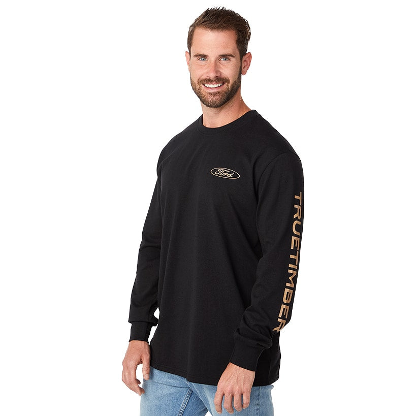 Men's Ford Car Long Sleeve Graphic T-Shirt