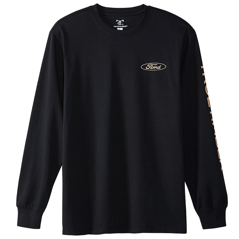 Men's Ford Car Long Sleeve Graphic T-Shirt