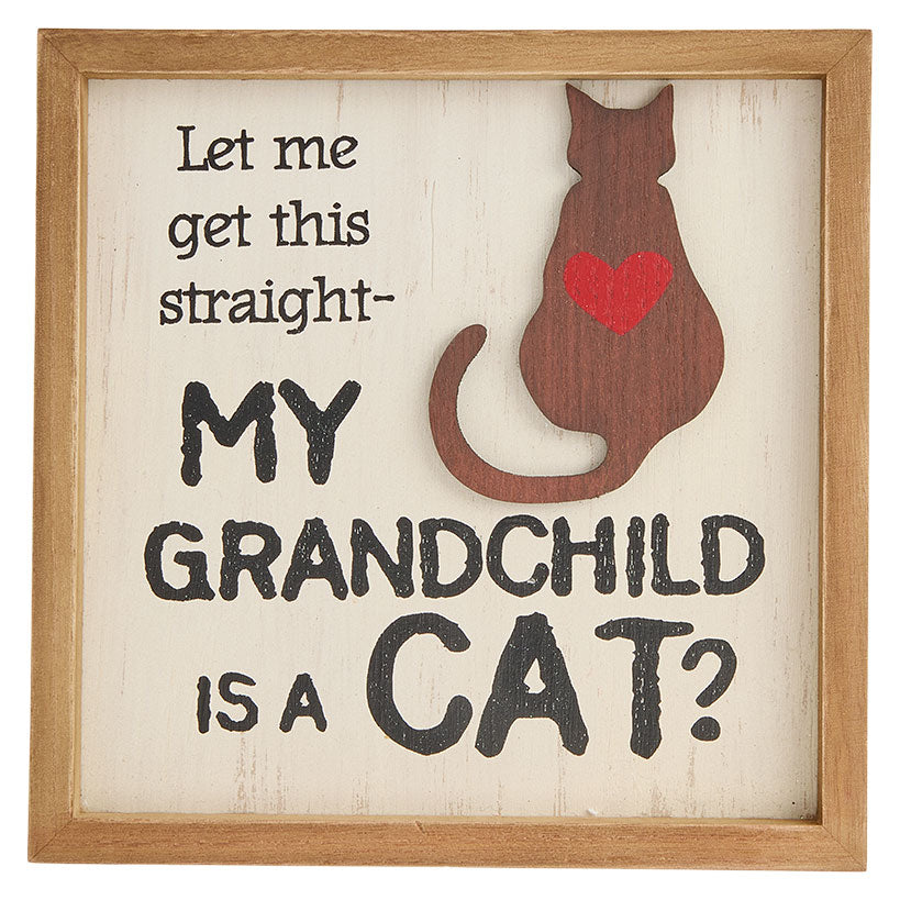 Pet Wall Art Dog or Cat Grandparents