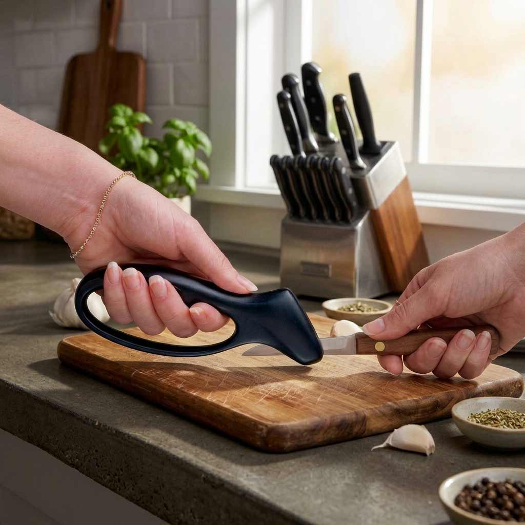 Handheld Kitchen Knife Sharpener