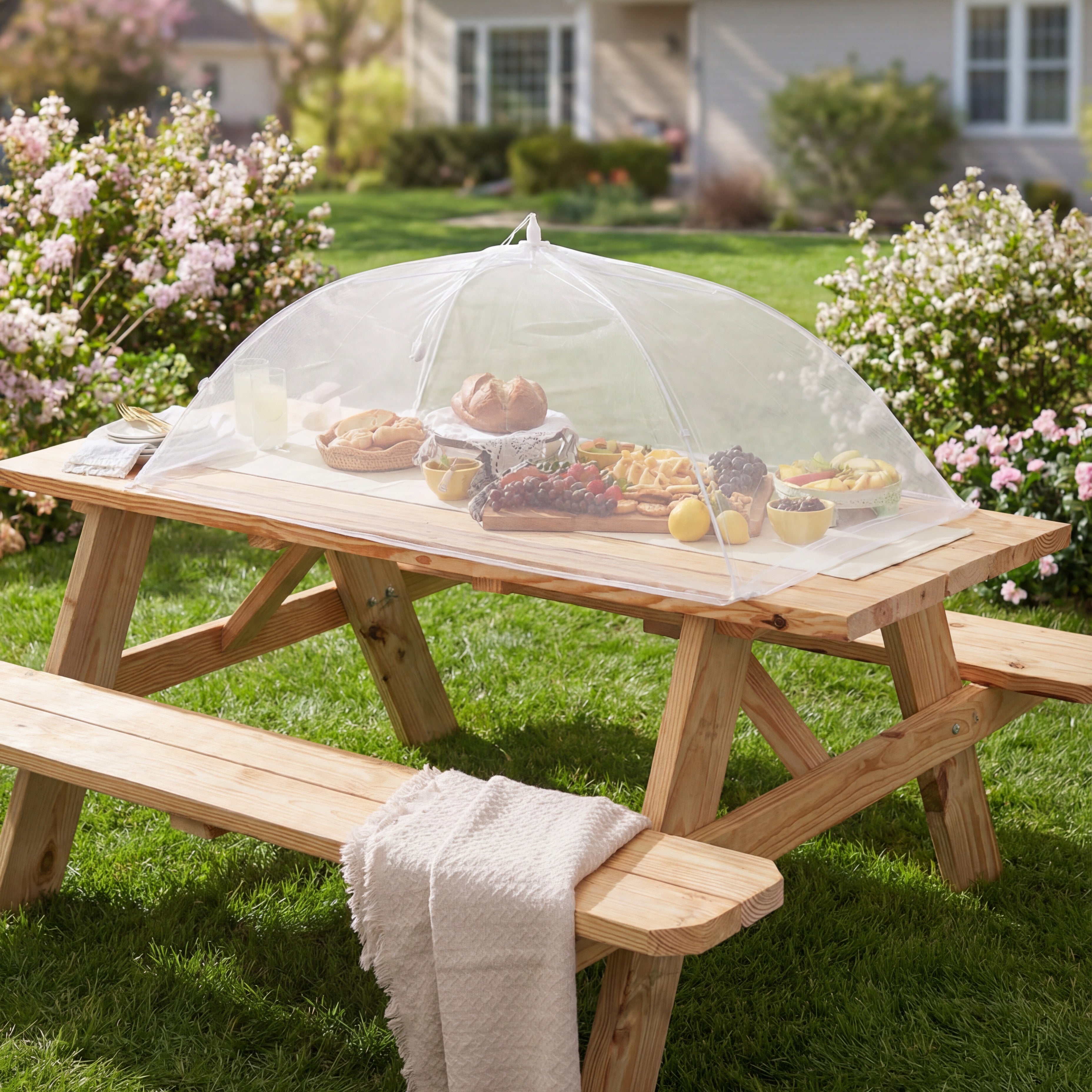 Giant Mesh Collapsible Food Cover for Outdoors