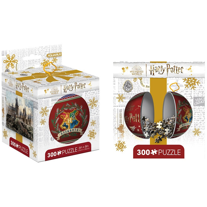 Christmas Vacation Movie Themed Christmas Tin Globe Puzzle