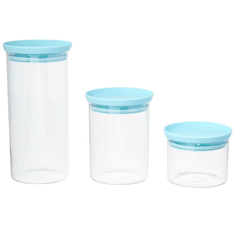 Godinger Glass Food Storage Containers - Set of 3