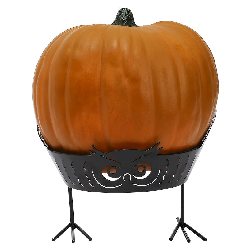 Halloween Pumpkin Holder In Boo Cat Owl Or Witch Design