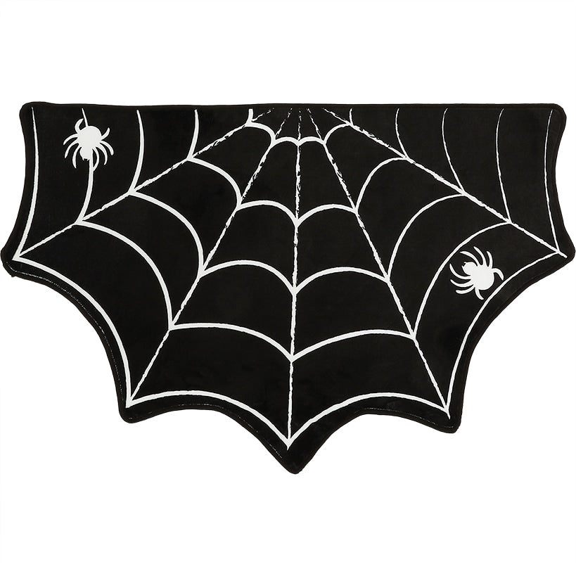 Halloween Themed Novelty Shaped Accent Kitchen Rug with Non-Skid Backing