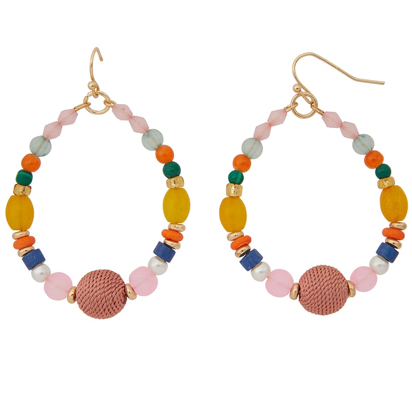 Spring Flower Beaded Jewelry