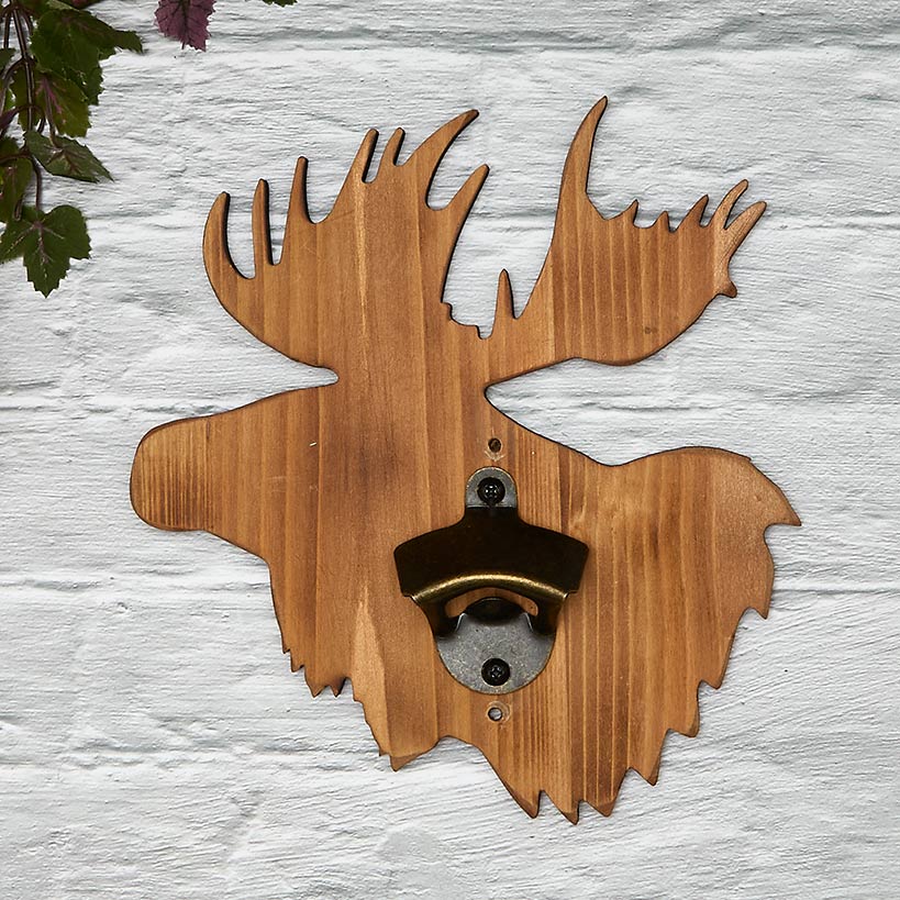 Woodland Wall Mounted Bottle Opener Plaque