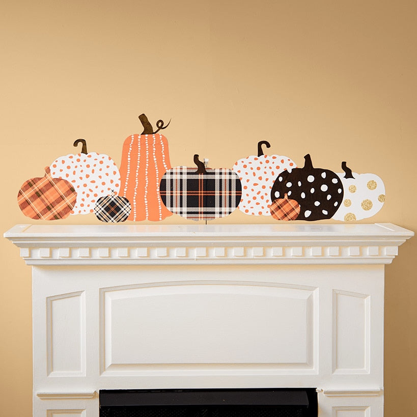 Harvest Plaid Decor