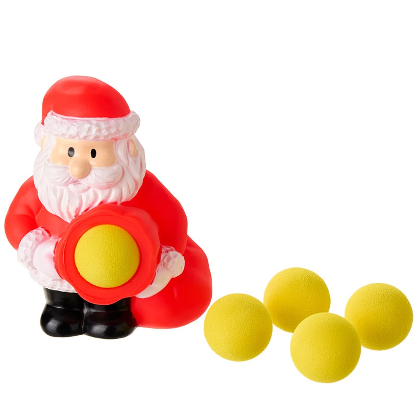 Ball Poppers Holiday Character With 5 Foam Balls
