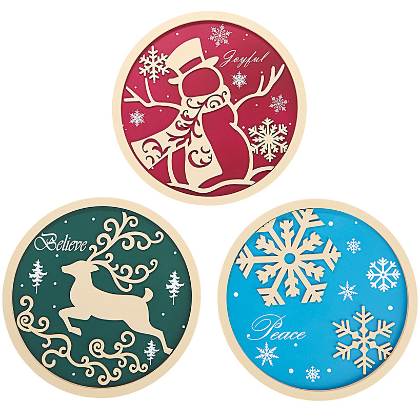 Holiday Wall Art Trio
