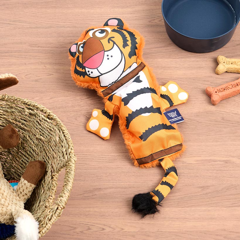 Humane Society Plush Dog Toy With Squeaker
