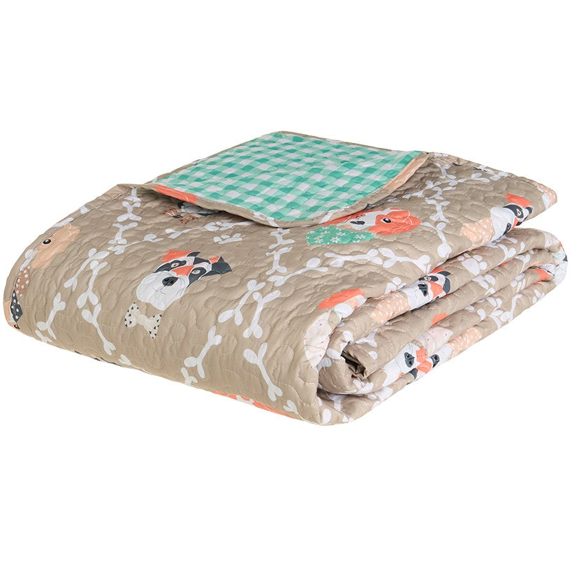 I Woof You Reversible Full/Queen or King Quilt