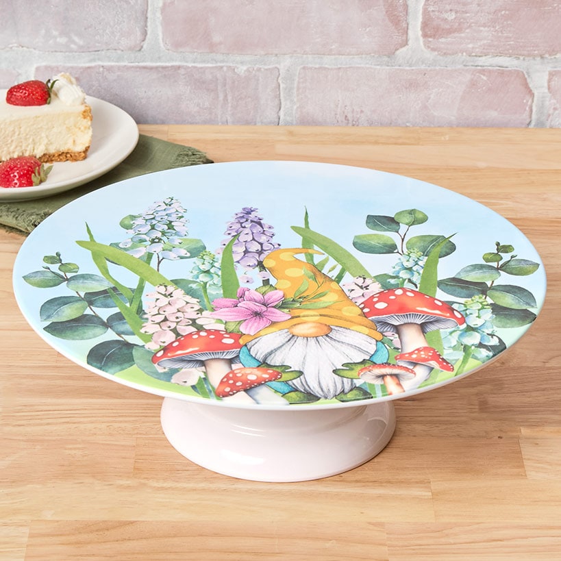 Interchangeable Cupcake or Cake Display Stand with Festive Prints