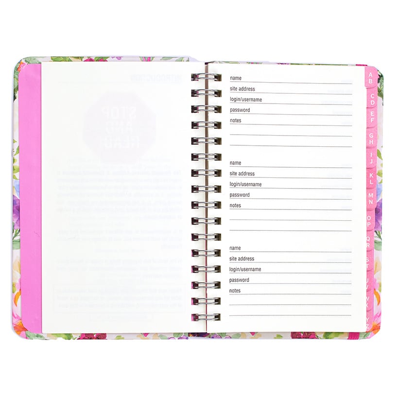 The Personal Internet Address & Password Logbook