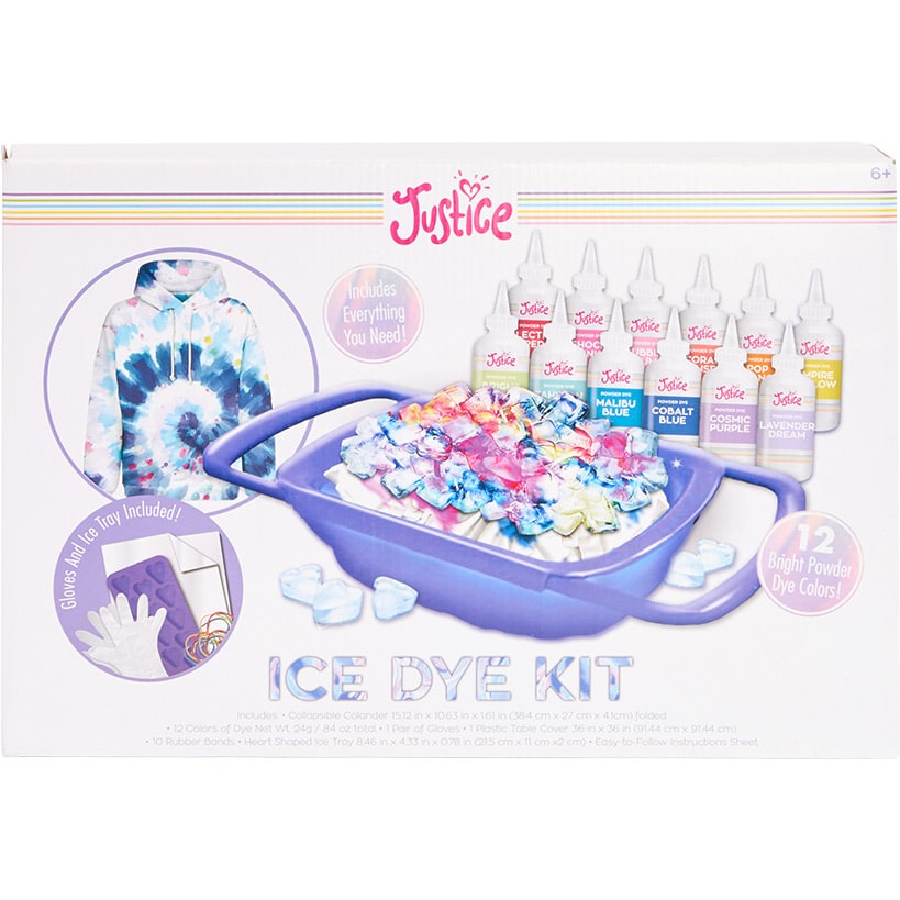 Justice Do It Yourself Tie-Dye Clothing Ice Dye Kit