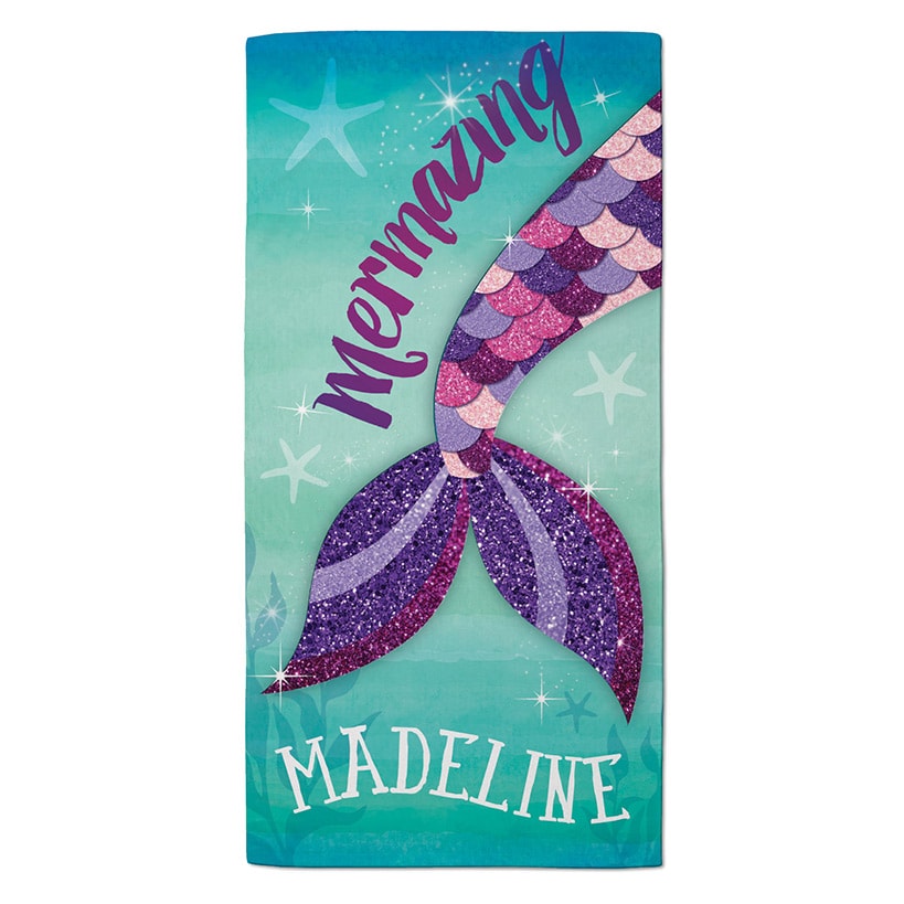 Personalized Kids Beach Towels