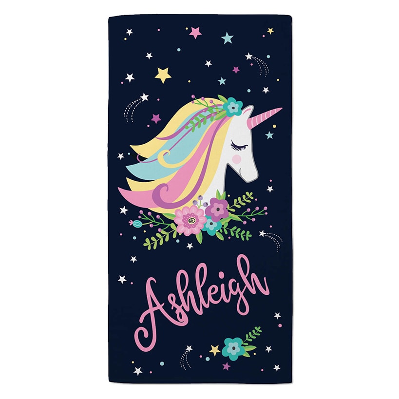 Personalized Kids Beach Towels